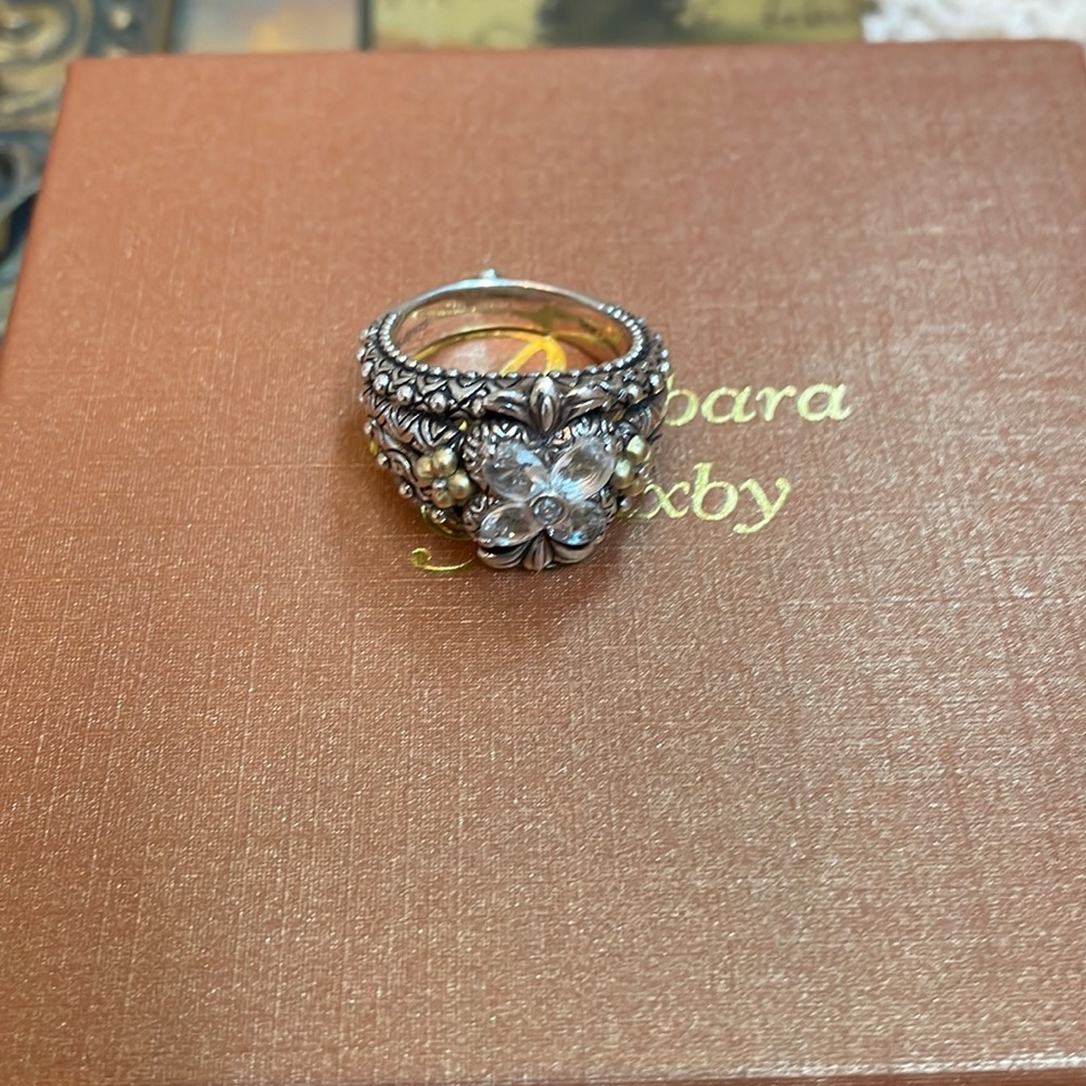 Barbara Bixby 18 K Sterling ring - Picture 3 of 7